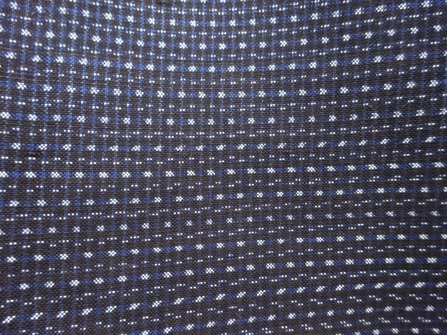 JAPANESE KIMONO / ANTIQUE MENS HAORI / SILK / DORO OSHIMA TSUMUGI